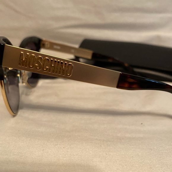 Moschino sunglasses black / gold/ Tortoiseshell - Picture 10 of 14
